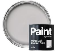 Hemway Soft Lavender Purple Paint 2.5 L, Indoor Matt Finish Wall Paint, Acrylic & Water-Based Emulsion, Quick Dry & High Coverage for the Kitchen, Bathroom & Bedroom Walls & Ceiling
