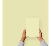 Hemway Soft Pollen Yellow Peel & Stick Sample Exterior Paint | A5 Accurate Colour Swatch, Mess-Free Alternative to Paint Tester Pots, Easy To Use, Eco-friendly, for House, Shed, Wall, Fence