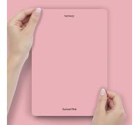 Hemway Sunset Pink Peel & Stick Sample Chalk Paint, A5 Swatch