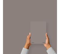 Hemway Taupe Brown Peel & Stick Sample Interior Paint, A5 Swatch | Accurate Colour, Mess-Free Alternative to Paint Tester Pots, Easy To Use, Eco-friendly, for Kitchen Bathroom Living Room