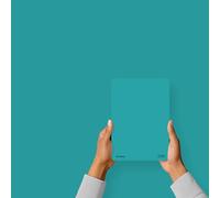 Hemway Tropical Blue Peel & Stick Sample Interior Paint | A5 Accurate Colour Swatch, Mess-Free Alternative to Paint Tester Pots, Easy To Use, Eco-friendly, for Kitchen Bathroom Living Room