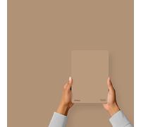 Hemway Warm Beige Peel & Stick Sample Interior Paint | A5 Accurate Colour Swatch, Mess-Free Alternative to Paint Tester Pots, Easy To Use, Eco-friendly, for Kitchen Bathroom Living Room