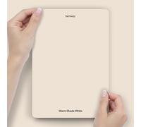 Hemway Warm Shade White Peel & Stick Sample Chalk Paint, A5 Swatch