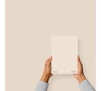 Hemway Warm Shade White Peel & Stick Sample Interior Paint | A5 Accurate Colour Swatch, Mess-Free Alternative to Paint Tester Pots, Easy To Use, Eco-friendly, for Kitchen Bathroom Living Room