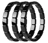 Hemys Hematite Bracelet for Men, Sharpen Focus, Reignites Masculine Energy and Mental Clarity, Unlock Your Natural Edge, Gift for Dad, Husband, Boyfriend (3)