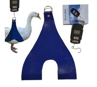 Hen Holder Sling - Hen Holder Sling With Weight Scale,Poultry Weighing And Lifting Tool,Clear Display Weight Reading,Secure Measurement Device | Handy Farming Accessory,For Backyard Small Animals