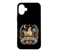 Hen House Society Chicken Farm Cottagecore Design Case for iPhone 16 Plus