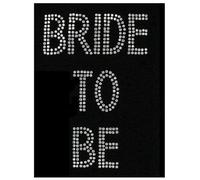 Hen Night Party Iron On Bride To Be Diamante Transfer diamante transfer