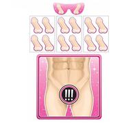Hen Party Accessories - Hen Party Decoration Bags Games Costumes by Lizzy® (Stick The Willy Game)