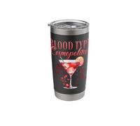 Hen Party Cocktail Bartender Blood Type Cosmopolitan Stainless Steel Insulated Tumbler