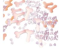 Hen Party Decorations Rose Confetti,30g Hen Do Decorations Metallic Party Confetti,Team Bride Table Confetti Decorations Wedding Party Poppers for Wedding Party Table Decorations,Hen Party Bag Fillers
