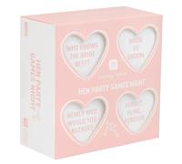 Bride Hen Party Games - 4 Pack | Unforgettable Fun: Who Knows Bride Best, Bride vs Groom, Would You Rather, Forget, Fling, Forever | Reusable | Recyclable Packaging