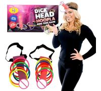 Hen Party Games for Adults 2pcs Bachelorette Party Favor Girls Night Out Party Games, Ring Toss Game for Adults Girls Night Novelty Props Adult Simulation Shaped Toss Game