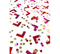 Hen Party 'L' Plate Confetti