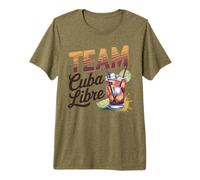 Hen Party Team Cuba Libre Cocktail for Bartender Premium T-Shirt