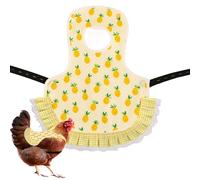 Hen Poultry Vest Saddle Clothes - Chicken Apron Hen, Wing Back Protector Jacket | Feather Protection Suit Small Medium Large Hens, Adjustable Chicken Apron for Mating Season, Feather Regrowth