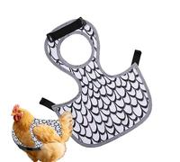 Hen Protection Saddle Cover, Poultry Guard Cape, Strap Chicken Shield with Secure Hold Fit, Cloth Bird Back Cover, Livestock Safety Gear, Chicken Care Accessory for Broody Birds Indoor Outdoor