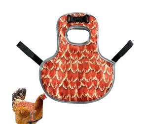 Hen saddle - Adjustable Hen Back Protector, Waterproof Poultry Saddle Apron, Protective Wing Cover with Breathable Oxford Cloth Material | Chicken Coop Farm Raising Supplies for Poultry Habitat