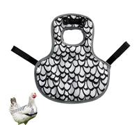 Hen Saddle Cover - Adjustable, Waterproof Chicken Saddle Cover, Poultry Raising Protection Apron, Chicken Wing Protector Outfit | Durablle Hen Saddles Guard For Coop Farm Habitat