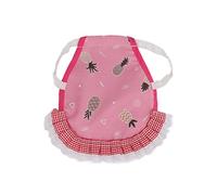 Hen Saddle Cute Protective Colorful Pet Chicken Apron with Elastic Straps for Poultry (Pink Pineapple)