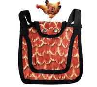 Hen Saddle for Chickens - Washable Poultry Clothes,Saddle for Hen with Adjustable Strap | for Small Medium Large Poultry Outdoor Farm Coop