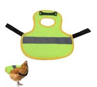 Hen Saddle - High Visibility Chicken Reflective Vest Adjustable - Safety Jacket Keep Pets Be Seen and Safe from Cars Accidents, Protect Back Growth