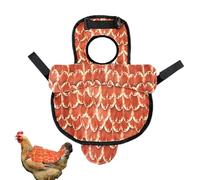 Hen Saddle Poultry Outfit Apron | Poultry Feathers Protector for Hen Duck Geese Rooster Backyard Coop Outdoor Farm Garden