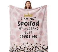Henazin Gifts For Wife From Husband, Wife Gifts Blanket 60"X50", Wedding Anniversary/Birthday Gifts For Wife, Gifts For Wife Christmas/Valentines Day, I Love You Gifts For Her, Romantic Gifts For Wife