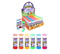 Henbrandt 1 x Children’s Halloween Bubble Tubs with Wands 50ml Kids Halloween Favours Party Bubbles Trick or Treat Goodies Spooky Fun Party Bag Favours Loot Bag Fillers Games for Boys and Girls