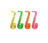 HENBRANDT 1 x Fancy Dress Party Inflatable 75cm Coloured Jazz Saxaphone