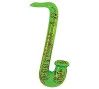 HENBRANDT 1 x Fancy Dress Party Inflatable 75cm Coloured Jazz Saxaphone