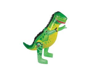 Henbrandt 1 x Inflatable T-Rex 90cm Large Blow Up Tyrannosaurus Rex Dinosaur Party Decorations Dino Decorations Inflatable Toys Pool Party Photo Booth Props Fancy Dress Accessory