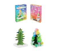 Henbrandt 1 x Multicolour Magic Growing Crystal Tree Science Experiment Kit - Educational STEM Toy for Kids, Rainbow Colour Crystals, Easy Assembly, 10cm Height