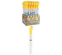 Henbrandt 1 x Yellow Duck Bubble Sword 90ml 35cm - Wand Included Bath Toy Party Favour Lucky Dip Prize Children's Entertainment