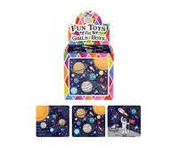 Henbrandt 10x Mini Space Jigsaw Puzzles (13x12cm) Party Favours / Loot Bag Fillers / Lucky Dip Prizes