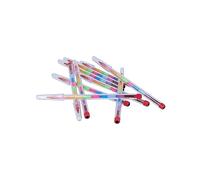 HENBRANDT 30 x Colour Change Funky Pencils Stackers Pop A Crayons