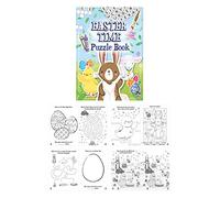 Henbrandt 12 A6 Mini Easter Puzzle Activity Books -Girls/Boys/Kids