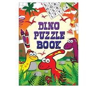 Henbrandt 12 MINI Fun Kids DINOSAUR Activity BOOKS