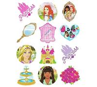 HENBRANDT 12 x Childrens Kids Temporary Tattoos Transfers Toys Party Loot bag Fillers Princess