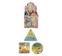 Henbrandt 12 x Jungle Animal Maze Puzzle Games
