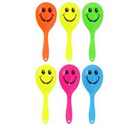 Henbrandt 12 x Mini Smiley Maracas