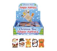 Henbrandt 12 x Xmas Finger Puppet