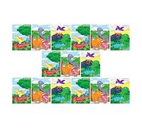 Henbrandt 15 x Mini Dinosaur Notebooks Kids Children’s Stationery for Girls and Boys Home School Classroom Prize Loot Bag Filler Party Favour