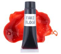 Henbrandt 16ml Fake Blood Single Tube Liquid Blood Special Effect Horror Make Up SFX for Theatre Stage Vampire Zombie Halloween Fancy Dress Costume Accessory for Kids and Adults