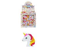 Henbrandt 1x Unicorn Eraser Novelty Rubber Set for Party Bag Fillers Lucky Dip Class Gifts Stationery Supplies Kids Stationery for Girls and Boys.