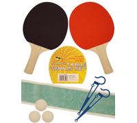 HENBRANDT 2 PLAYER TABLE TENNIS SET 2 Bats Net 3 Balls ping pong set