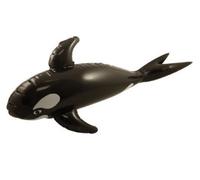 Henbrandt 2 X BLOW UP INFLATABLE WHALE PARTY DECORATION PROP ACCESSORY 85cm