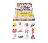 Henbrandt 2 X Mermaid Temporary Tattoos For Girls