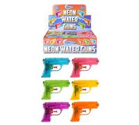 Henbrandt 2 x Mini Water Pistols 11cm Kids Toys Summer Fun Paddling Pool Garden Party Water Gun Pocket Money Toy Outdoor Game Party Favour Loot Bag Fillers for Boys and Girls