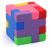 Henbrandt 24 Cube Rubber Puzzles erasers(2-Pack)